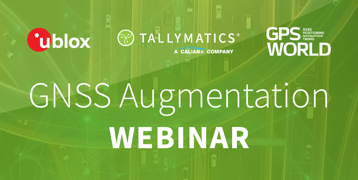 Tallymatics participates in GNSS Augmentation Webinar
