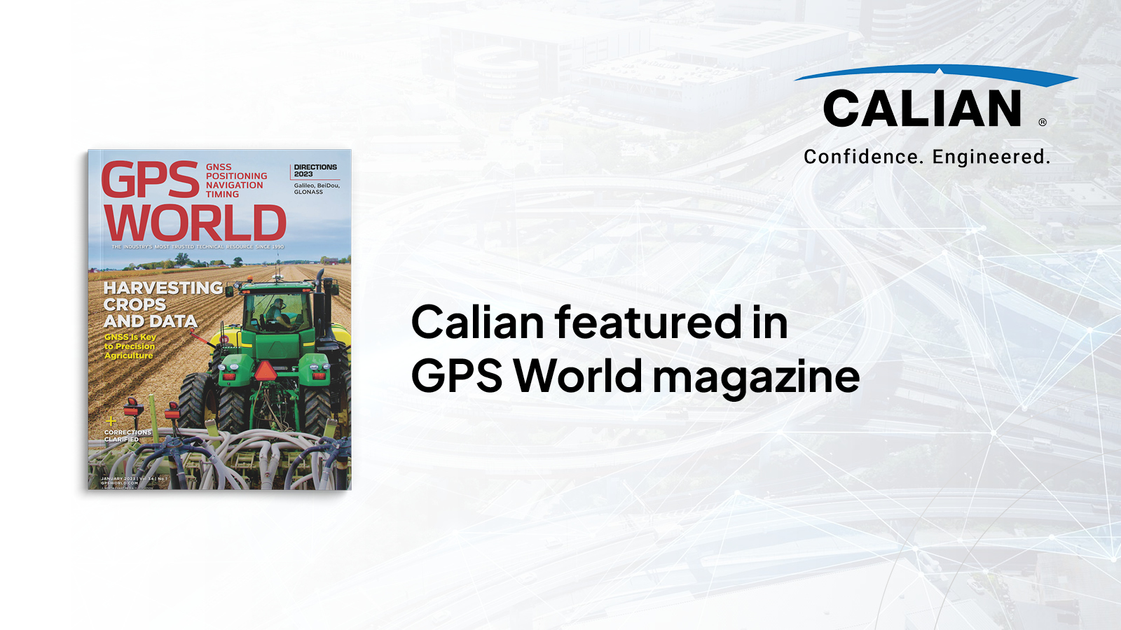 Calian featured in GPS World Magazine