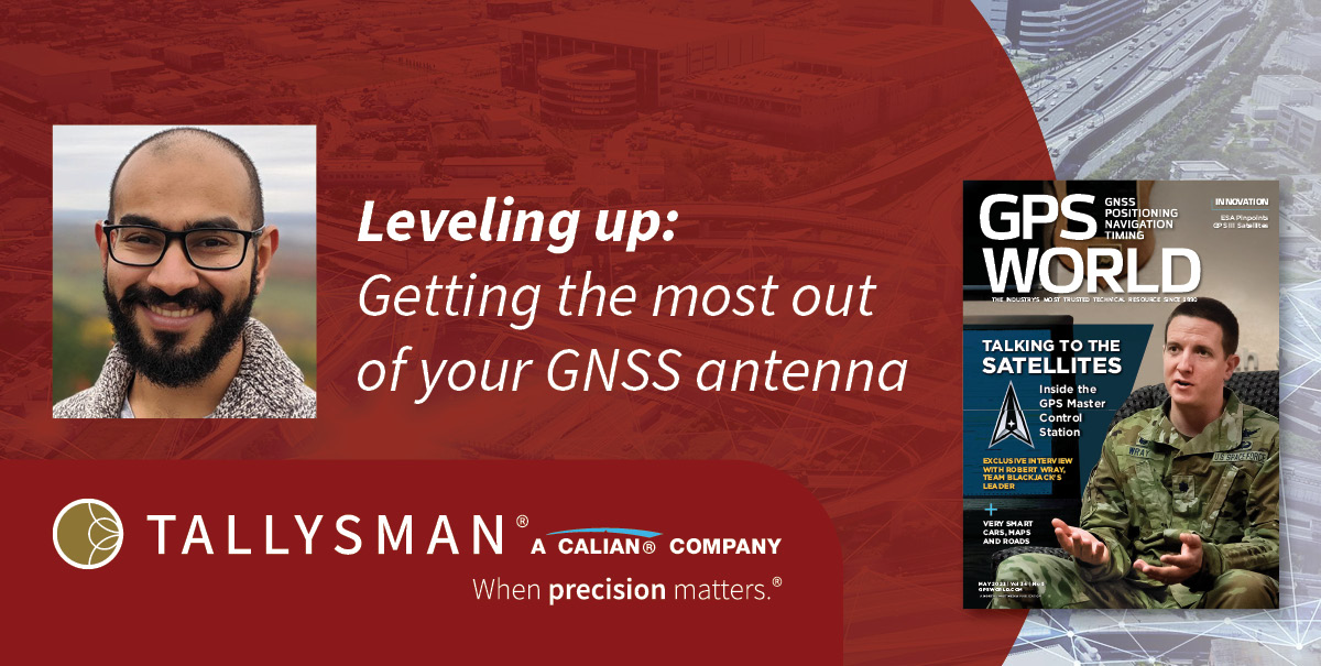 Tallysman featured in GPS World May 2023 Edition